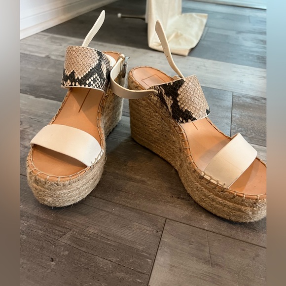 Dolce vita platform sandal snakeskin print - Picture 3 of 4